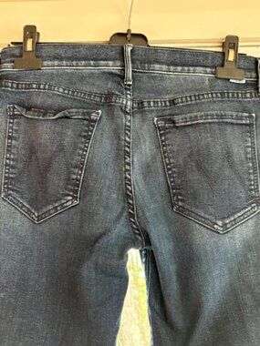 MOTHER size 27x28 Washed Black Denim Jeans